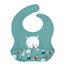 Bavoir en silicone Munchy l'ours SJ-SI2003 Sassi Junior 1