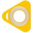 Hochet Triangle Tri0+ jaune EFK-120-000-201 Little Big Things 1