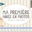 Cartes souvenirs - Ma première année Sophie la Girafe M-sophie Milestone 1