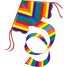 Cerf-volant en polyester Arc-en-ciel GU-1159 Günther 1