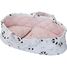 Couffin en tissu poupée Panda 28 cm