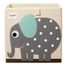 Cube de rangement Eléphant EFK-107-002-019 3 Sprouts 1