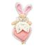 Doudou Lapin de sucre rose DC3489 Doudou et Compagnie 1