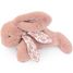 Peluche lapin rose poudré 25 cm DC4140 Doudou et Compagnie 1