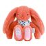 Peluche Lapin Fleurette terracotta 25 cm DC4298 Doudou et Compagnie 1