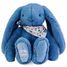 Peluche Lapin Fleurette bleu 35 cm DC4304 Doudou et Compagnie 1