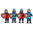 Figurines en bois Chevaliers médiévaux BJ-JT162 Bigjigs Toys 1