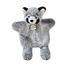 Marionnette à main Panda gris 25 cm HO3084 Histoire d'Ours 1
