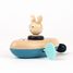 Jouet de bain Canoë Lapin EG511182 Egmont Toys 1
