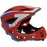 Casque vélo intégral rouge S KMHFF03S Kiddimoto 1