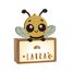 Lampe à poser personnalisable - Abeille VI-LSP07 Vintiun 1