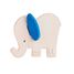 Elephant bleu de dentition