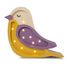 Lampe Veilleuse Oiseau Bordeaux Moutarde LL054-336 Little Lights 1