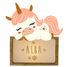 Lampe à poser personnalisable - Licorne VI-LSP11 Vintiun 1