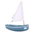 Bateau Le Bâchi vert abysses 17cm TI-N200-BACHI-VERT-ABYSSES Maison Tirot 1