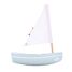 Bateau Le Bâchi vert d'eau 17cm TI-N200-BACHI-VERT-EAU Maison Tirot 1