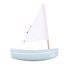 Bateau Le Bâchi vert d'eau 17cm TI-N200-BACHI-VERT-EAU Maison Tirot 1