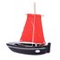 Bateau Le Misainier noir 22cm TI-N205-MISAINIER-NOIR Maison Tirot 1