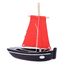 Bateau Le Misainier noir 22cm TI-N205-MISAINIER-NOIR Maison Tirot 1