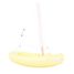 Bateau Le Sloop jaune 21cm TI-N202-SLOOP-JAUNE Maison Tirot 1