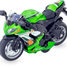 Moto miniature à friction verte UL-8355 verte Ulysse 1