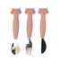 Couverts 3 pièces en silicone Mrs Cat TX-96-454 Trixie 1