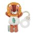 Attache tétine phosphorescent Jack le lion LL83591 Lilliputiens 1