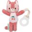 Attache tétine phosphorescent Jeanne le chat LL83592 Lilliputiens 1