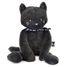Peluche Chat Méloé gris anthracite 37 cm MA0260 Maïlou Tradition 1