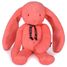 Peluche Lapin Méloé corail acidulé 37 cm MA0332 Maïlou Tradition 1