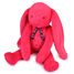 Peluche Lapin Méloé fuchsia peps 37 cm MA0330 Maïlou Tradition 1