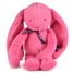 Peluche Lapin Méloé rose bubble gum 37 cm MA0295 Maïlou Tradition 1