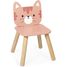 Chaise enfant Chat J09659 Janod 1
