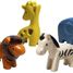 Figurines - 4 animaux de la savane PT6128 Plan Toys 1