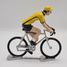 Figurine cycliste R Maillot jaune avec liseret noir
