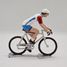 Figurine cycliste R Maillot type Groupama