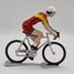 Figurine cycliste R Maillot champion d'Espagne