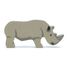 Rhinocéros en bois