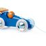 Voiture de course bleue et orange V2309Y Vilac 1