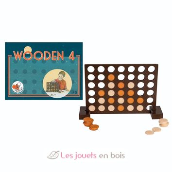 couverture de : Wooden 4 (puissance 4)