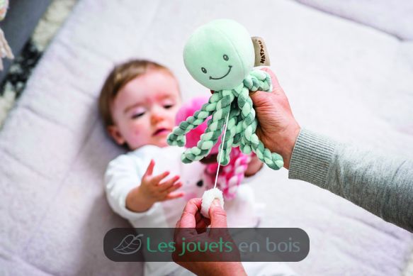 Octopus Poulpe Musical vert de gris 879255