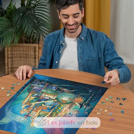 Puzzle Ariel Châteaux Disney 1000 pièces RAV-002659 Ravensburger 3