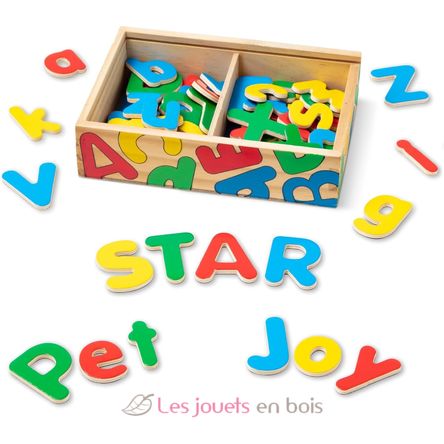 Magnets alphabet 52 lettres MD-10448 Melissa & Doug 1