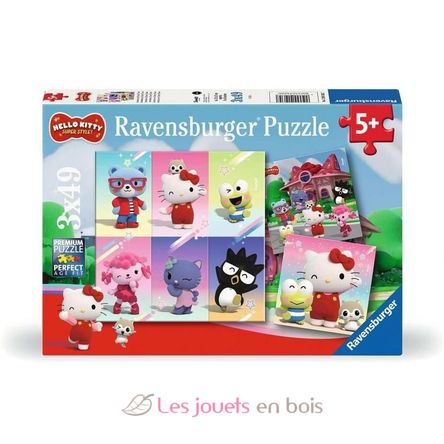 Puzzle Hello Kitty 3x49 pcs RAV-01035 Ravensburger 1