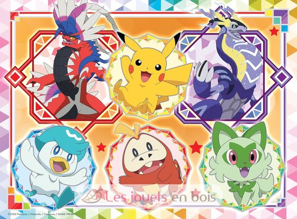 Puzzle Pokémon Écarlate et Violet 100 pcs XXL RAV-01075 Ravensburger 2