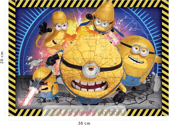 Puzzle Les Mega Minions 60 pcs NA010968 Nathan 3