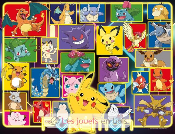 Puzzle Pokémon lumineux 2000 Pcs RAV-01130 Ravensburger 2