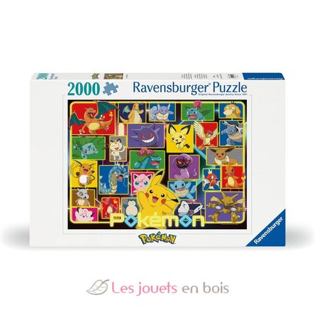 Puzzle Pokémon lumineux 2000 Pcs RAV-01130 Ravensburger 1