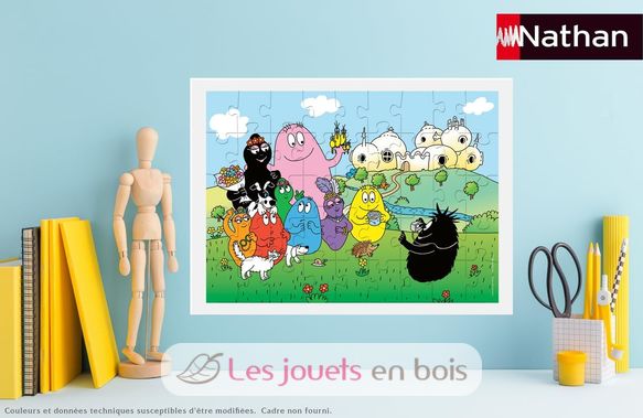 Puzzle Le monde des Barbapapa 45 pcs N01137 Nathan 5