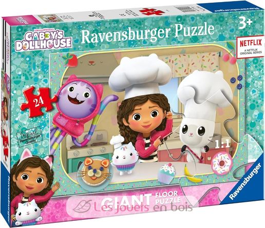 Puzzle géant La cuisine de Gabby 24 pcs RAV-03178 Ravensburger 2